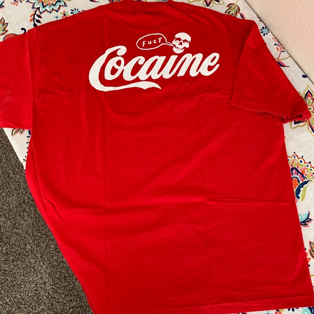 FUCT TEE MENS XXL RED - Picture 3 of 4